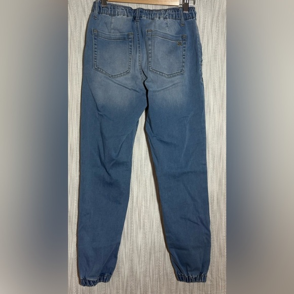 Grace & Lace Light Blue Denim Pants size 2 - Picture 5 of 5